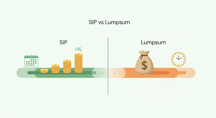 SIP vs Lumpsum Comparison Chart